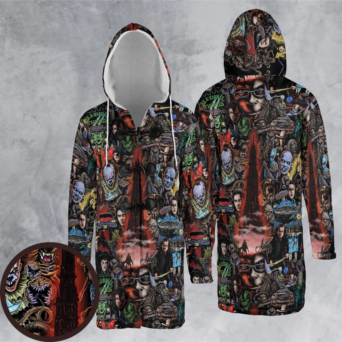 Hooded Cloak Coat - 8YCB79KA