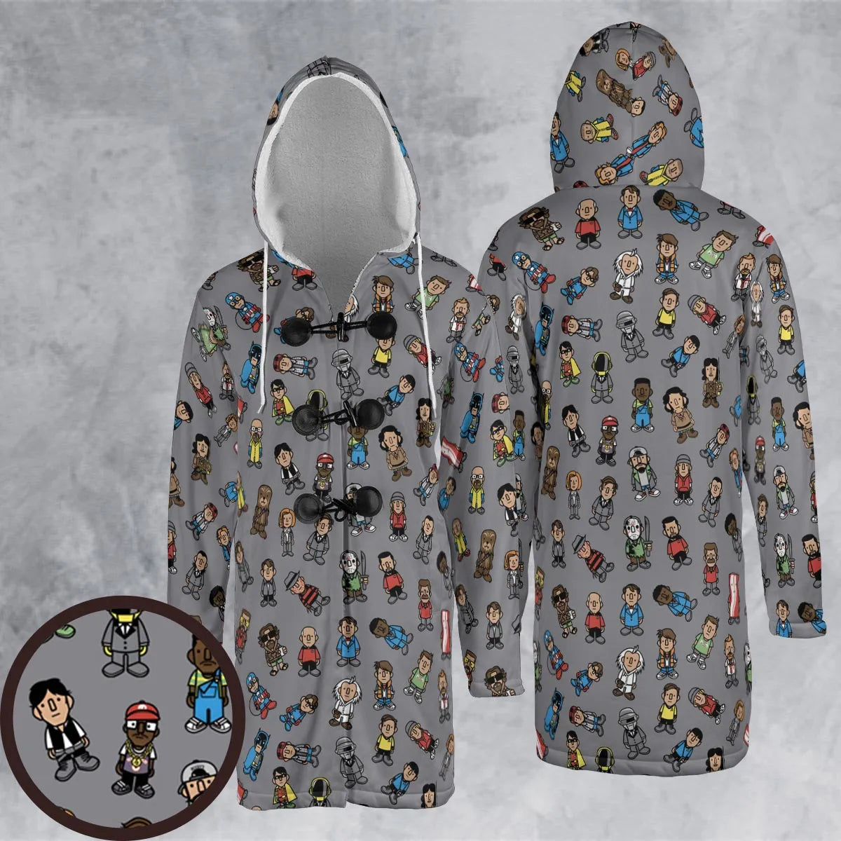 Hooded Cloak Coat - P88JSANH