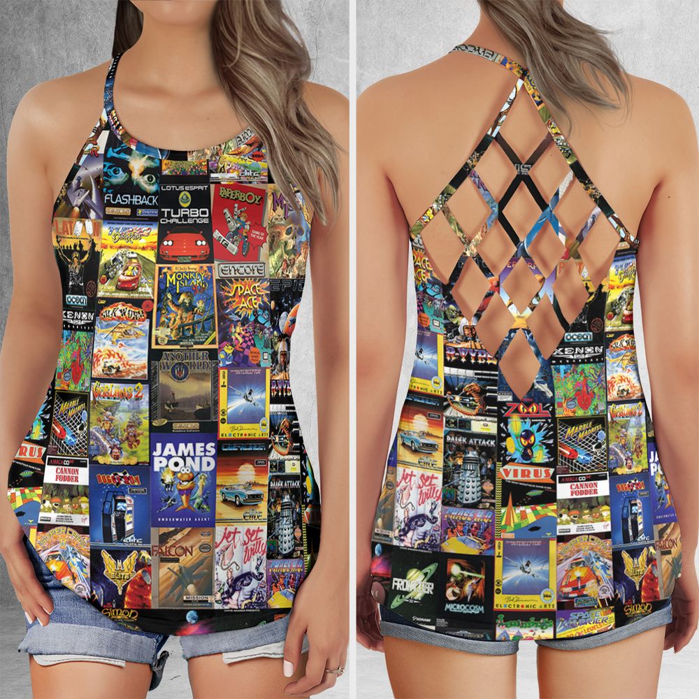 Criss Cross Tank Top - BPYHPRUT -  - 1