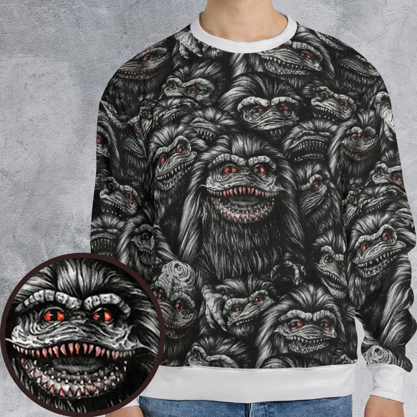 All-over Print Sweatshirt - CSA1FAVU