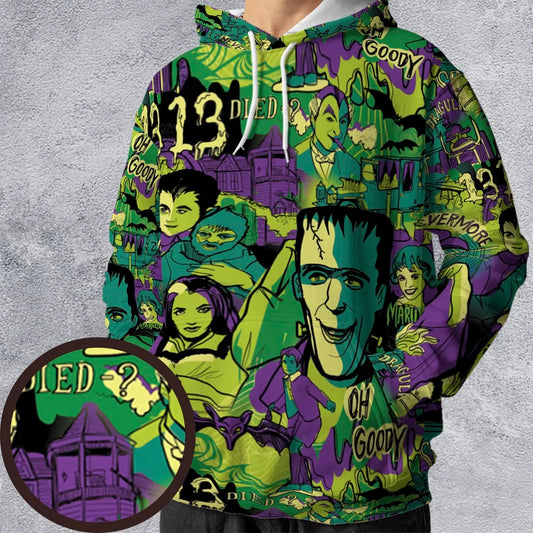 All-over Print Hoodie - 9HXVPMZR