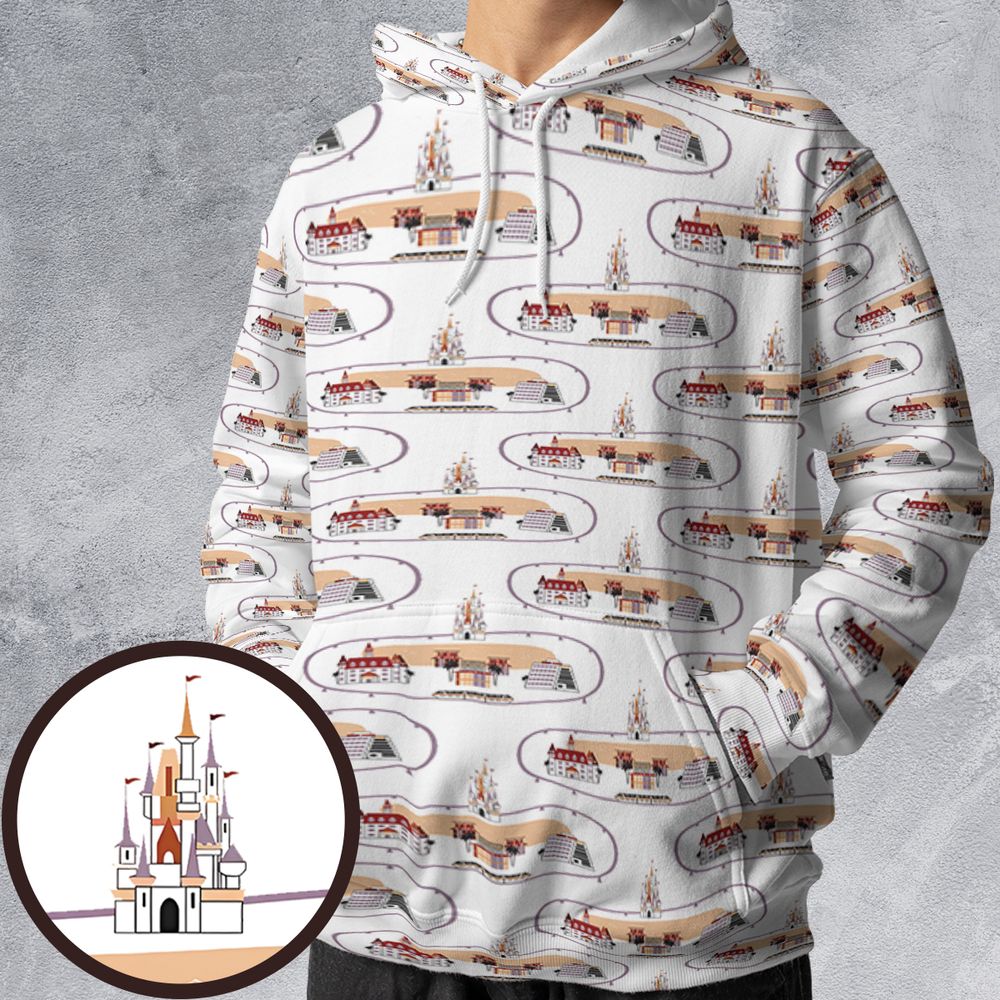 All-over Print Hoodie - XJQ9UVKU -  - 1