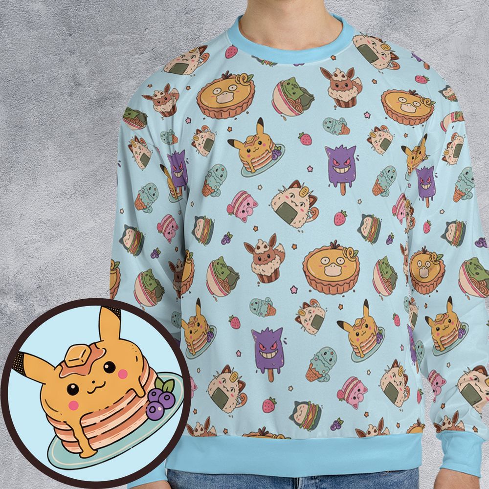 All-over Print Sweatshirt - WTWCL4Y7 -  - 1