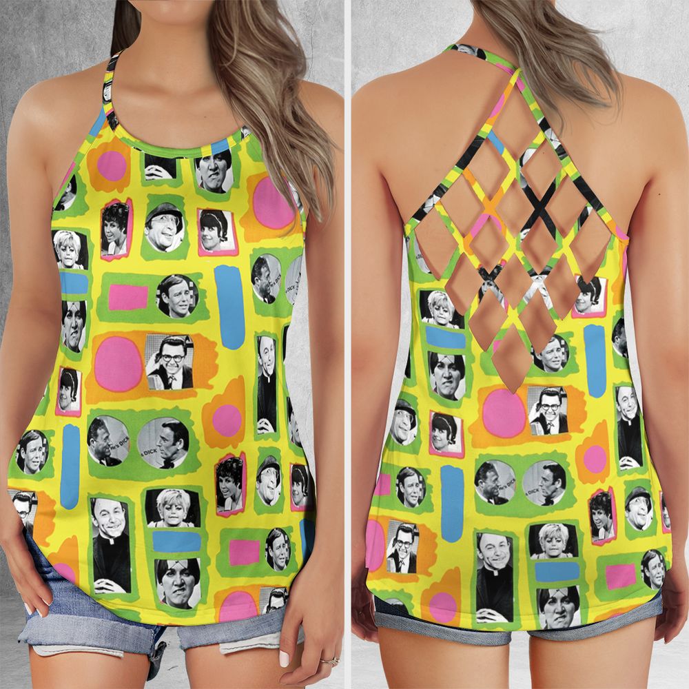Criss Cross Tank Top - ATU2FAE1 -  - 1