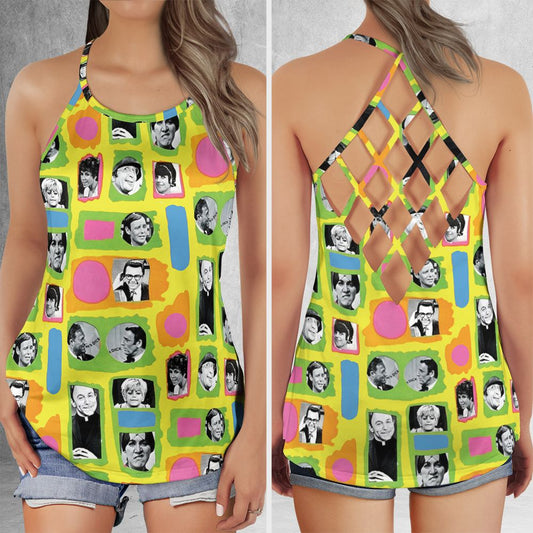 Criss Cross Tank Top - ATU2FAE1 -  - 1