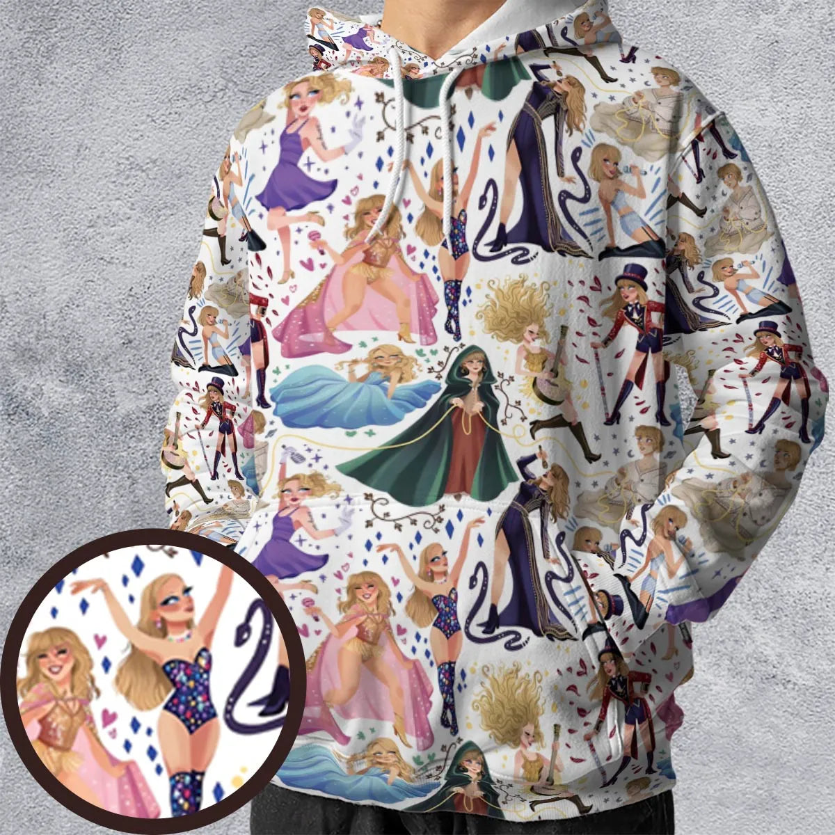 All-over Print Hoodie - GPGYH13V
