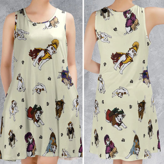 Sleeveless Dress - 981G16JY