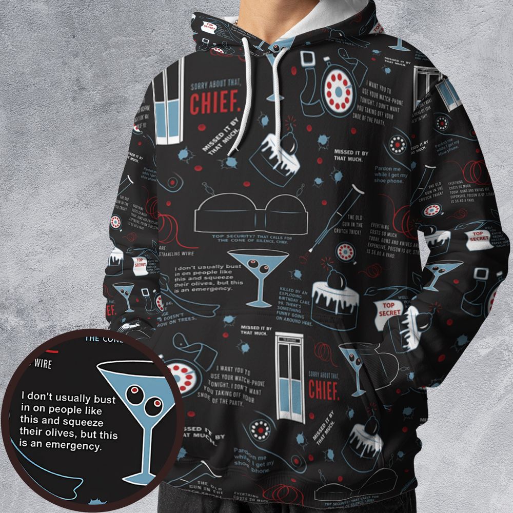 All-over Print Hoodie - L5D5WAKD -  - 1