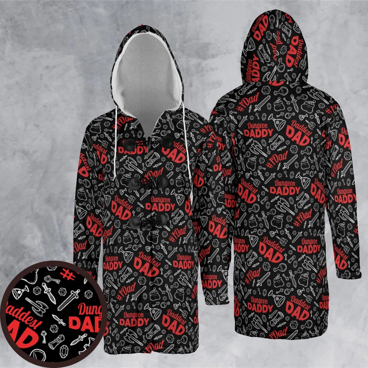 Hooded Cloak Coat - ADSXDZJM