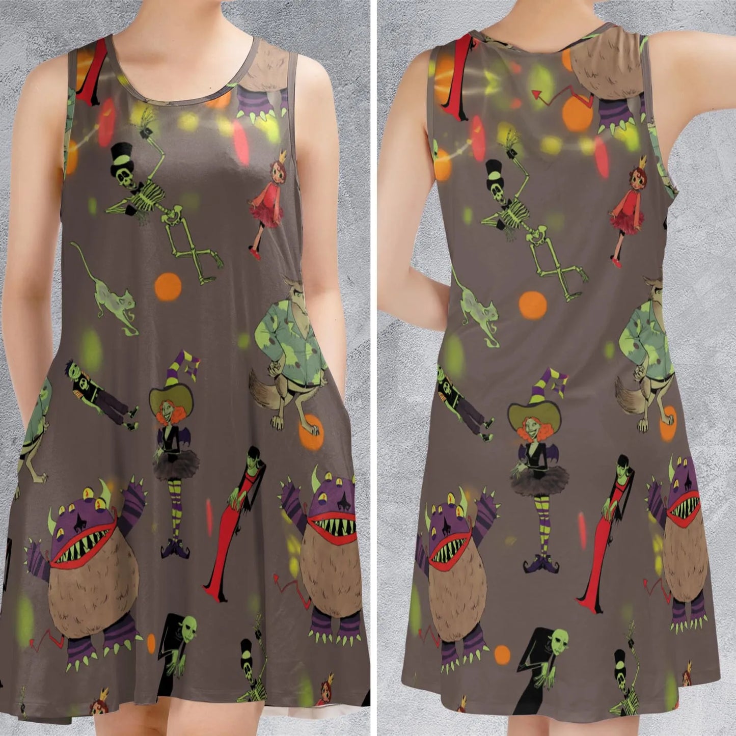 Sleeveless Dress - 7YBUA98G