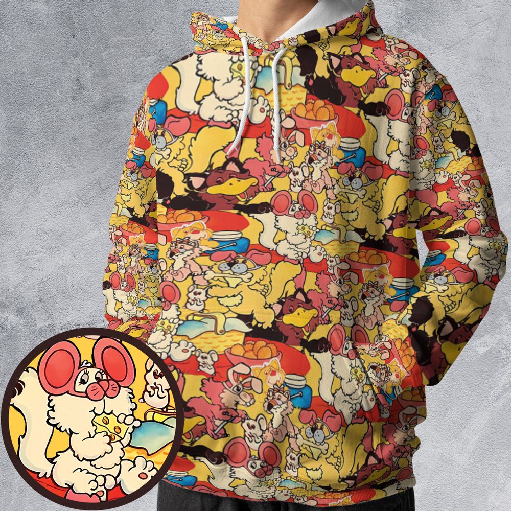 All-over Print Hoodie - WVVC9RJF -  - 1