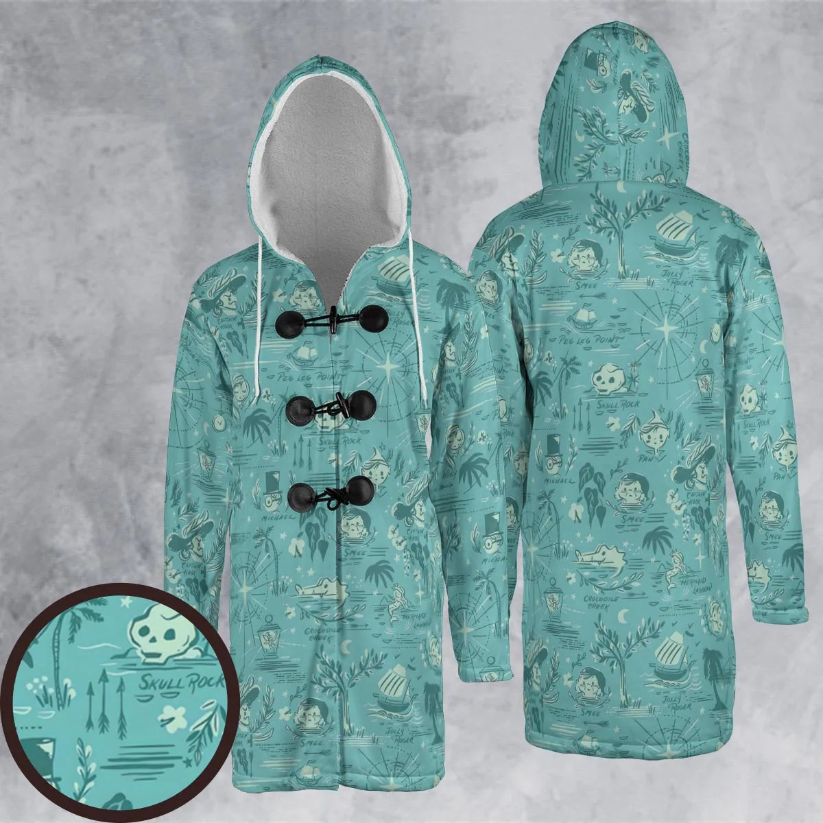 Hooded Cloak Coat - NN235RUB