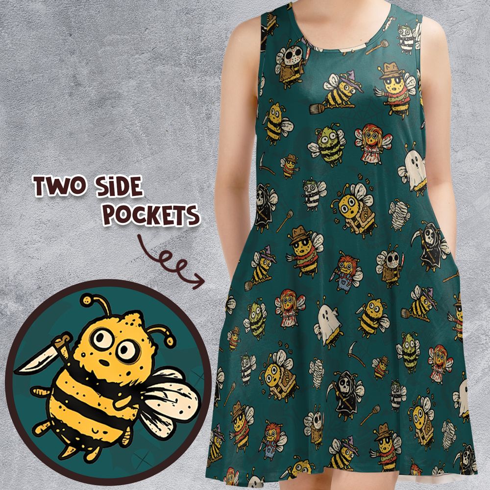 Sleeveless Dress - GS53XRCL -  - 1