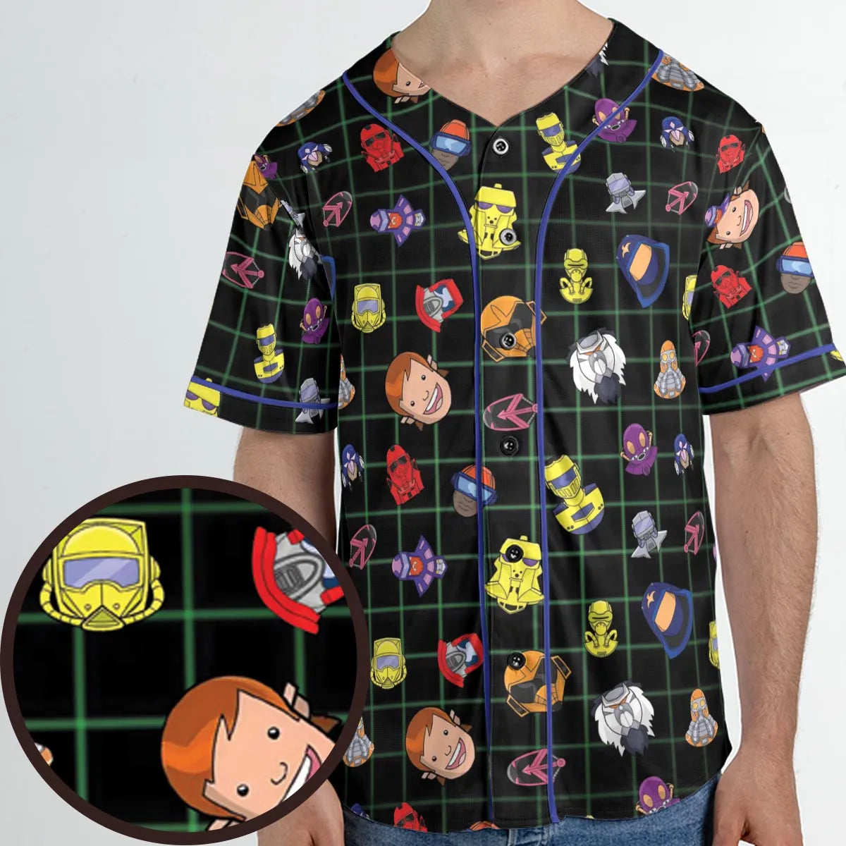 Unisex Baseball Jersey - XD975JSN