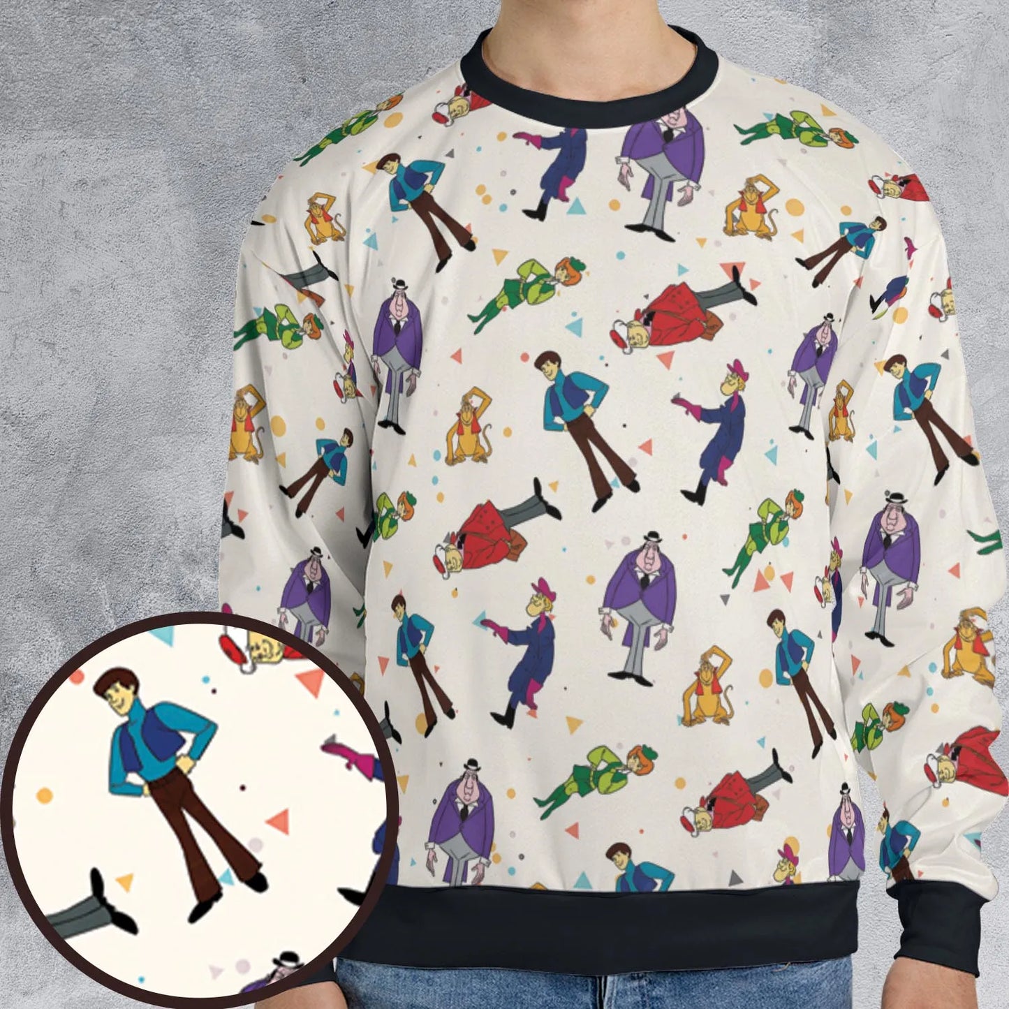All-over Print Sweatshirt - PZQXK3DW