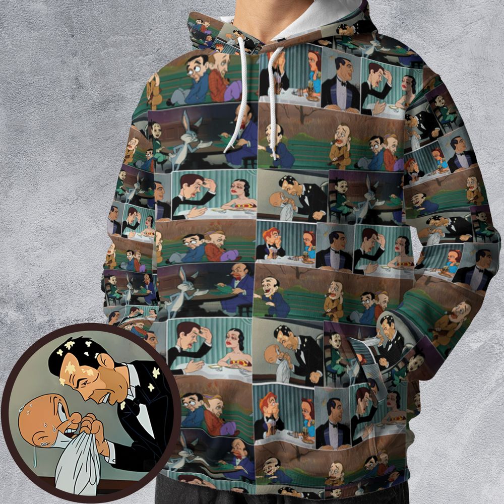 All-over Print Hoodie - JT6W46PW -  - 1