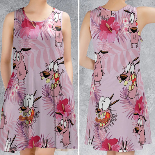 Sleeveless Dress - U5UG8L5Q