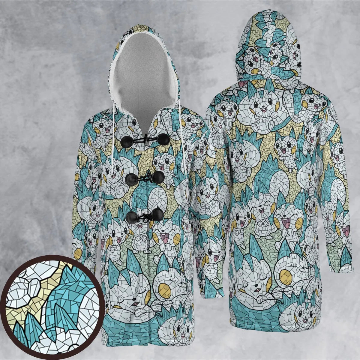 Hooded Cloak Coat - 7XSZ2VCV