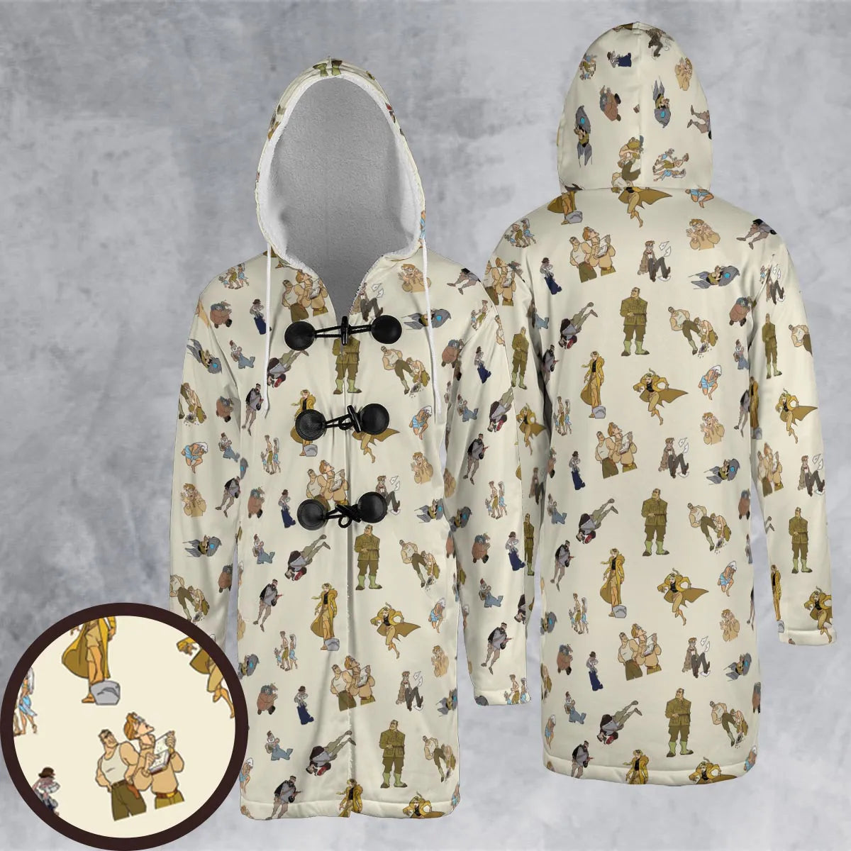 Hooded Cloak Coat - 3X1XUGCU