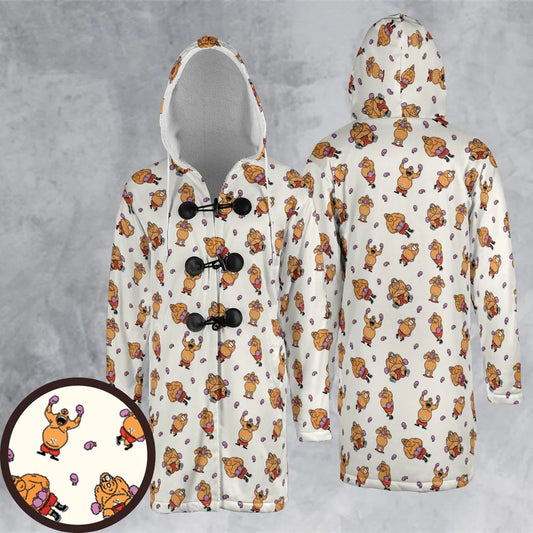 Hooded Cloak Coat - A3CR2VFC