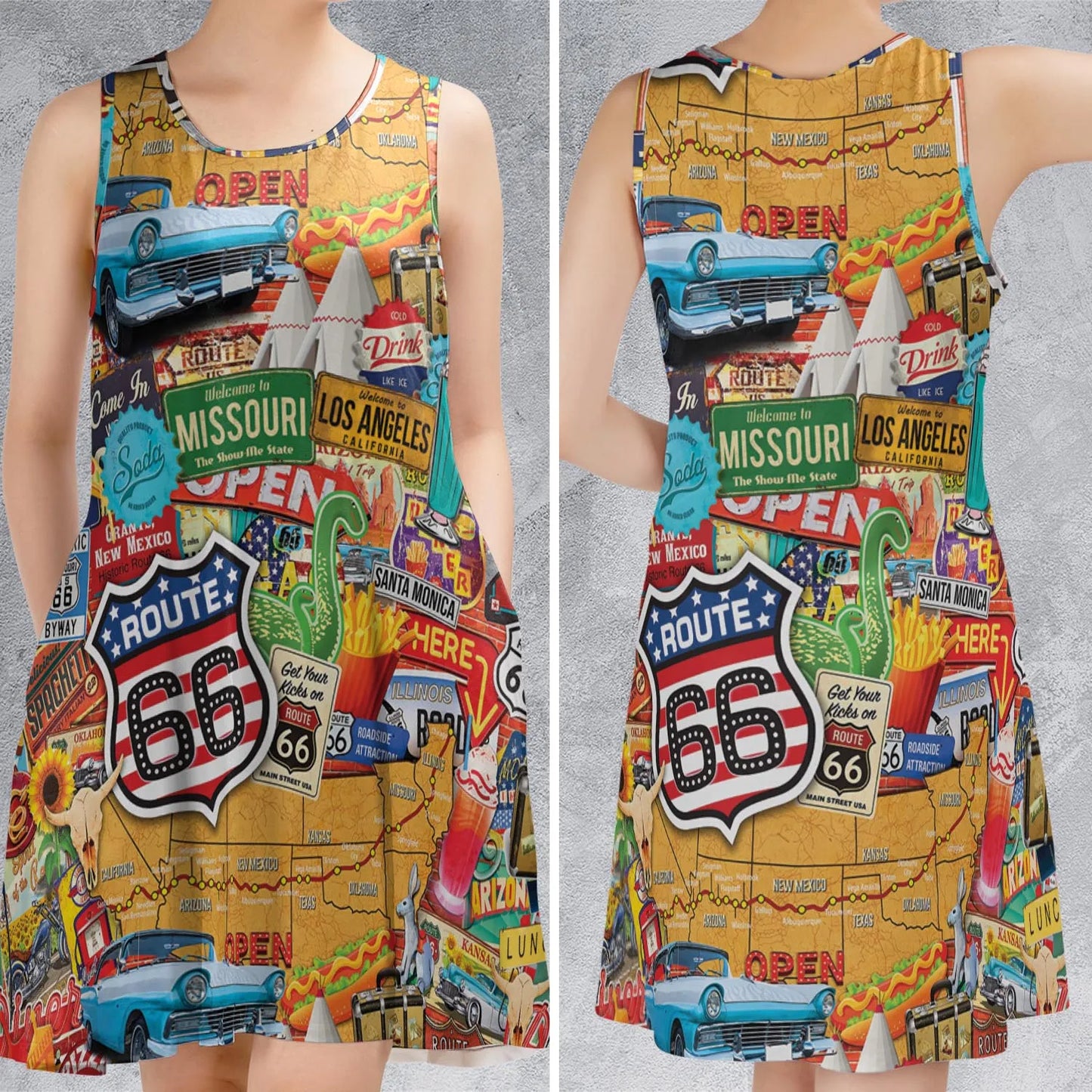 Sleeveless Dress - VVBALH7K