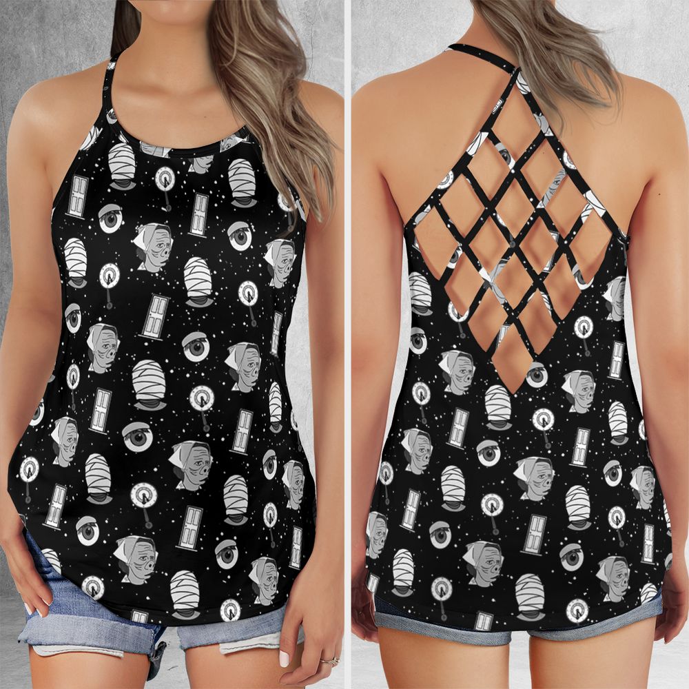 Criss Cross Tank Top - BZWZXVKX -  - 1