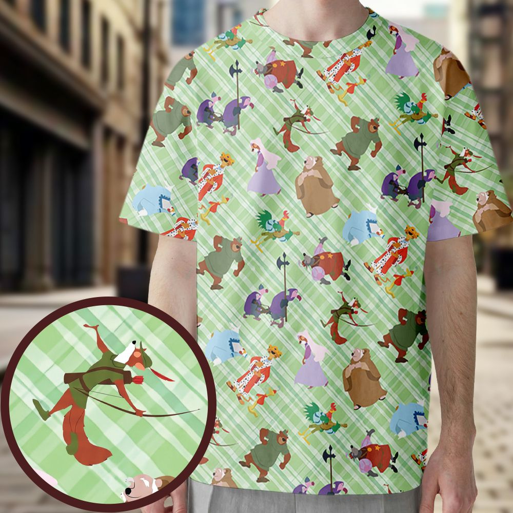 All-Over Print Unisex T-Shirt - FQ4R462Y -  - 1
