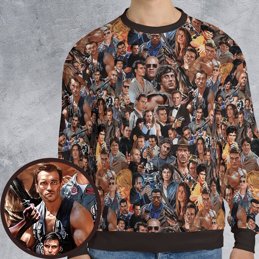 All-over Print Sweatshirt - CXWX7D15 -  - 1
