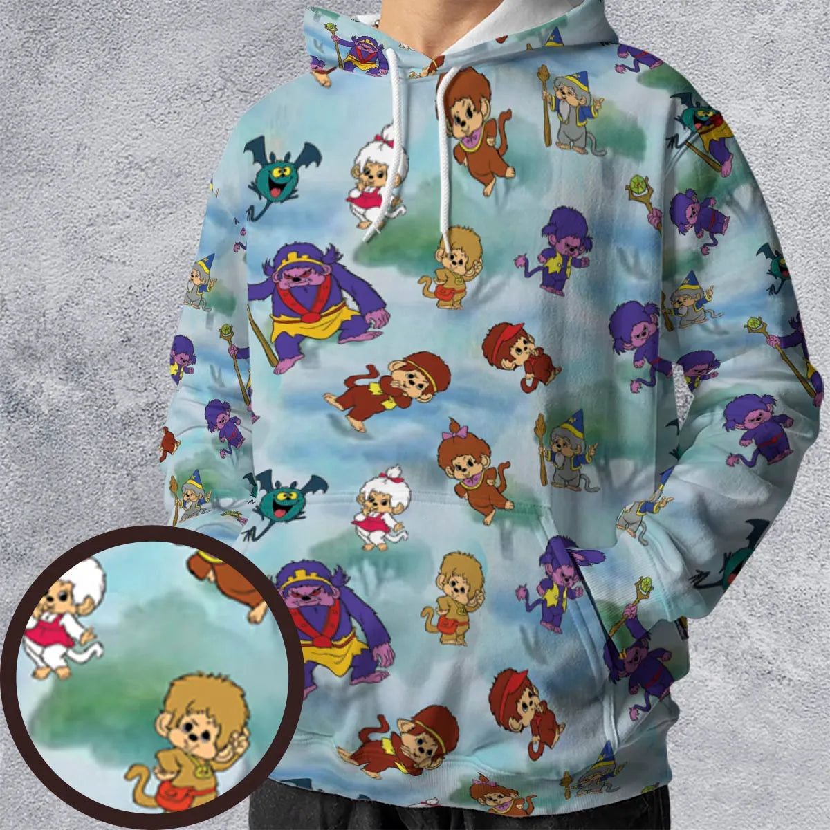 All-over Print Hoodie - Z1EQWGZ8