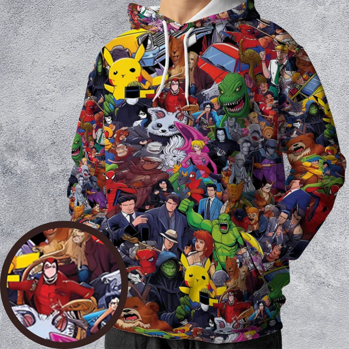 All-over Print Hoodie - M26LK3NJ