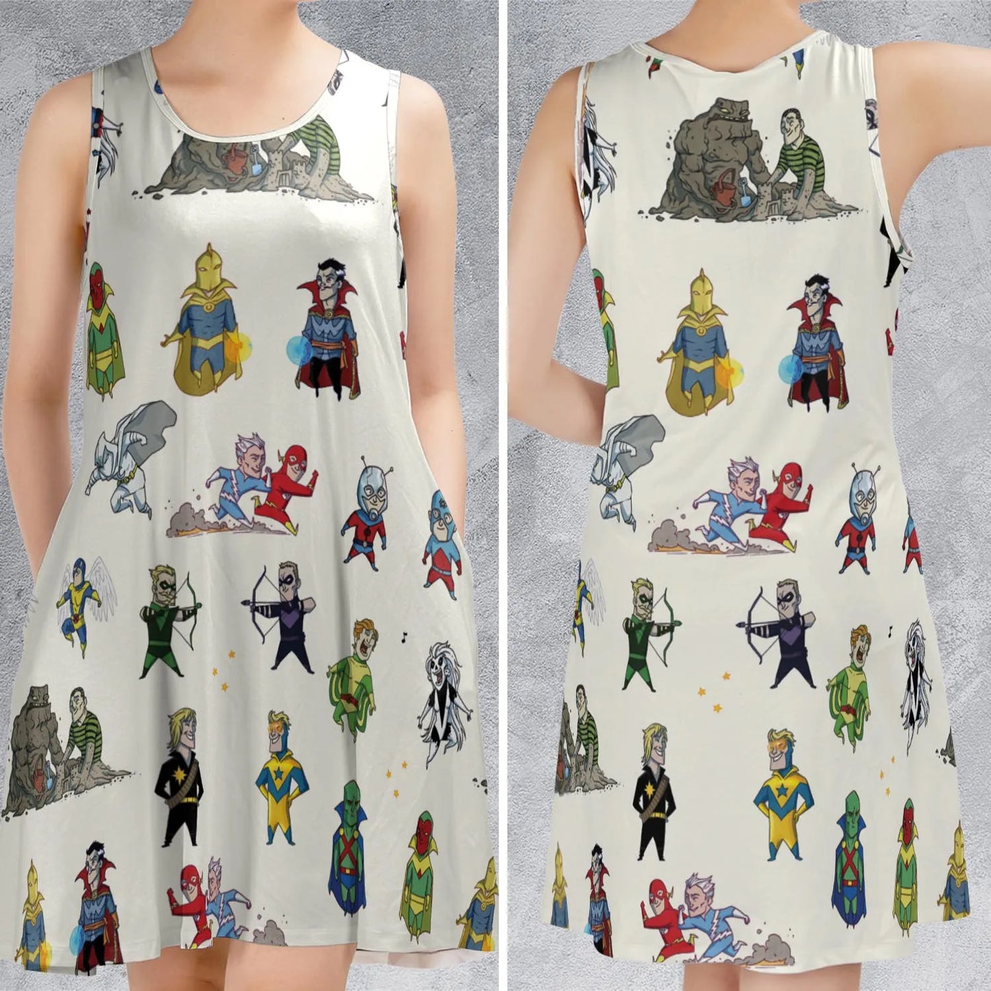 Sleeveless Dress - 4KK91ZMB