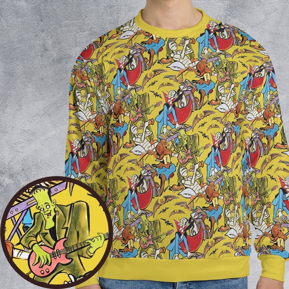 All-over Print Sweatshirt - GT4563RC -  - 1