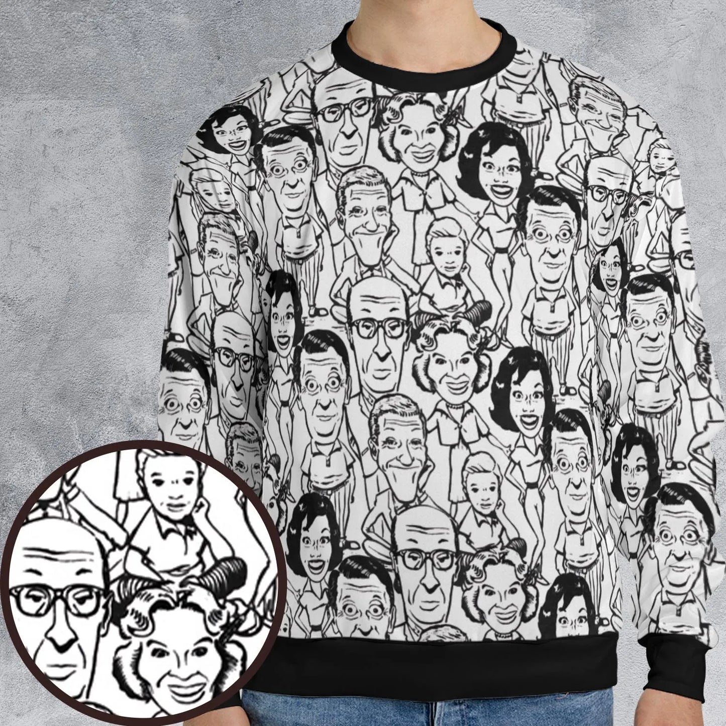 All-over Print Sweatshirt - ETPB57NY