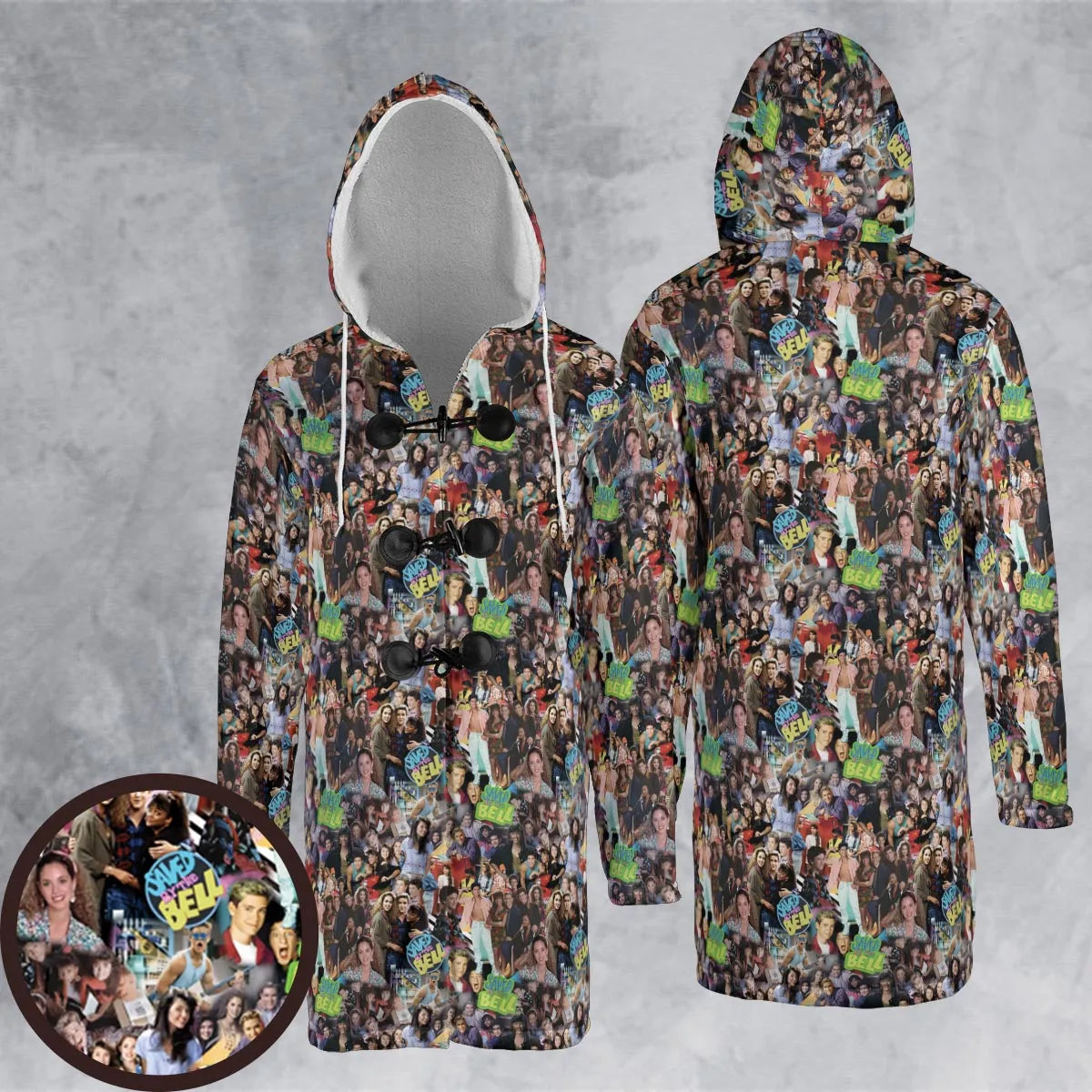 Hooded Cloak Coat - 1AUPBYJT