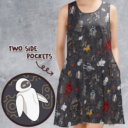 Sleeveless Dress - C724WHDZ -  - 1