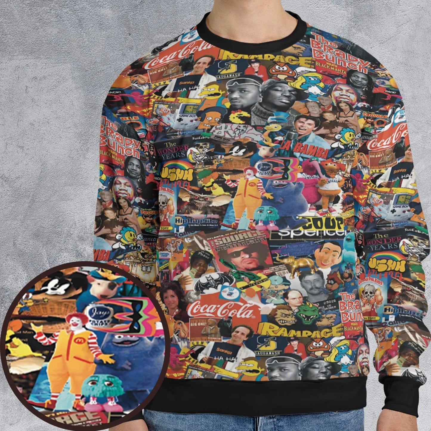 All-over Print Sweatshirt - CNHUDA7Z