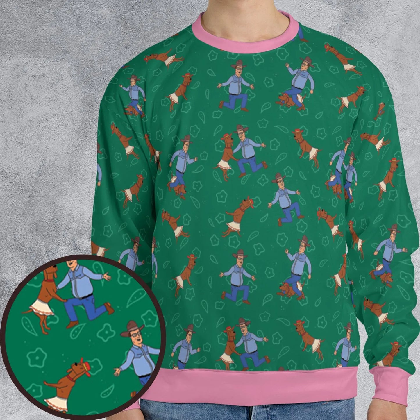 All-over Print Sweatshirt - 1BJE8Z75