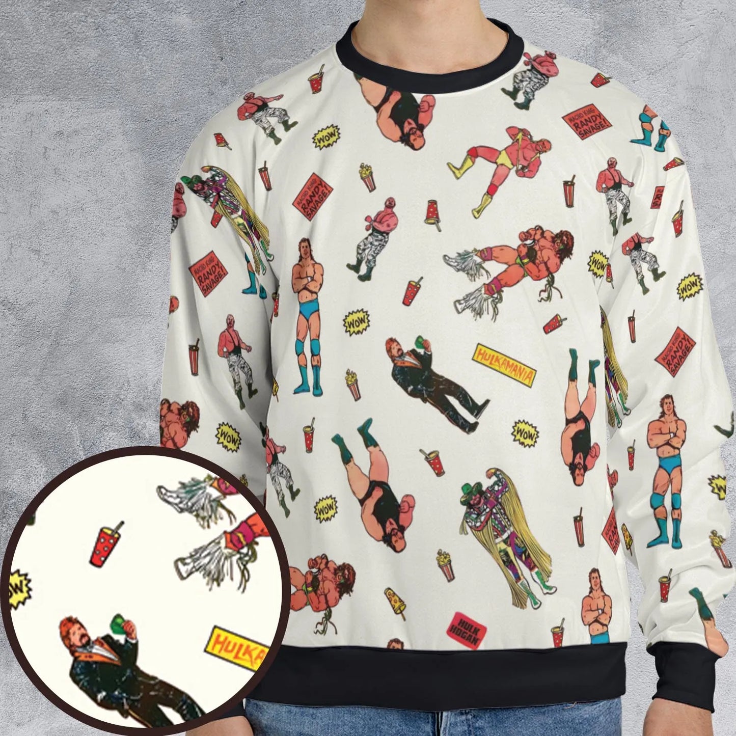 All-over Print Sweatshirt - ASCQJG3M