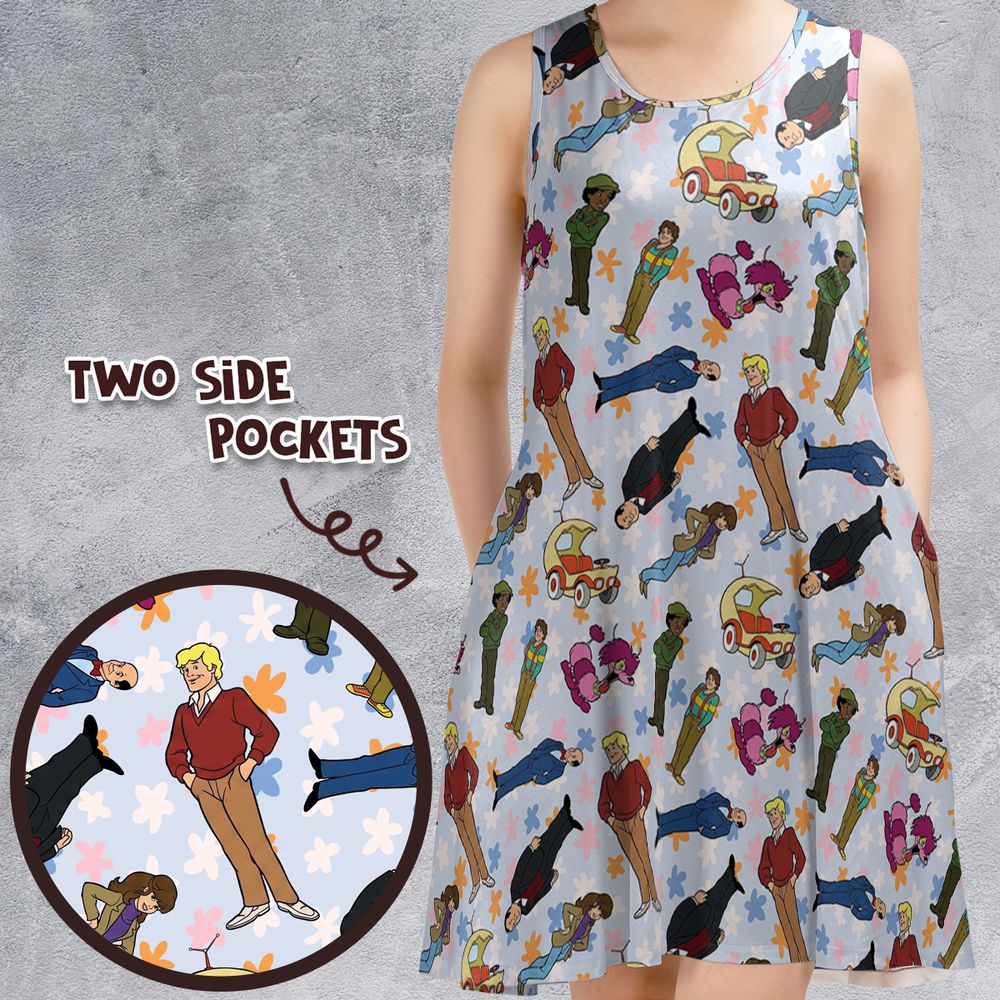 Sleeveless Dress - WHQ4TGBG -  - 1