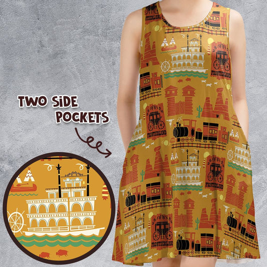Sleeveless Dress - JCM7FY9G -  - 1