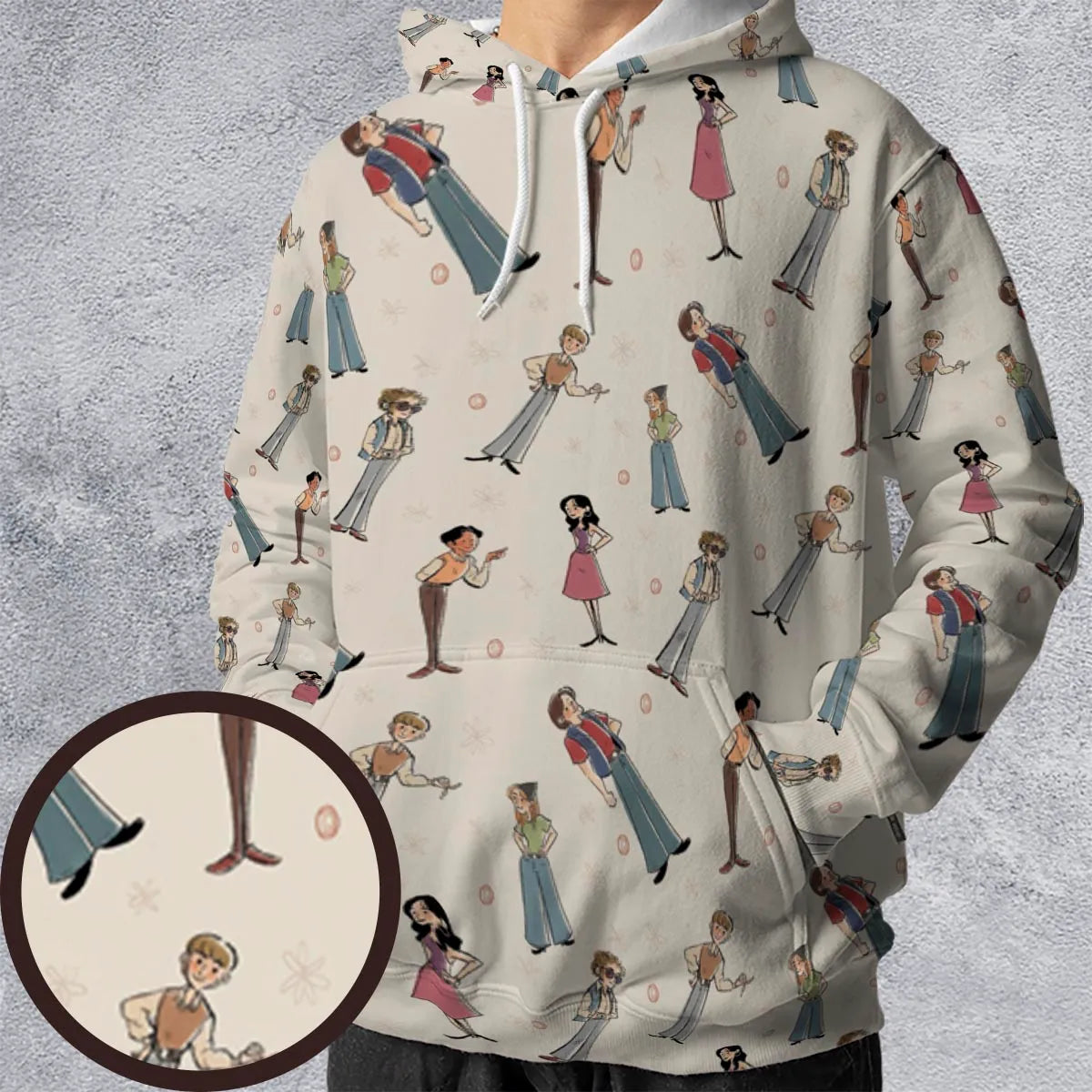 All-over Print Hoodie - F9TTG885