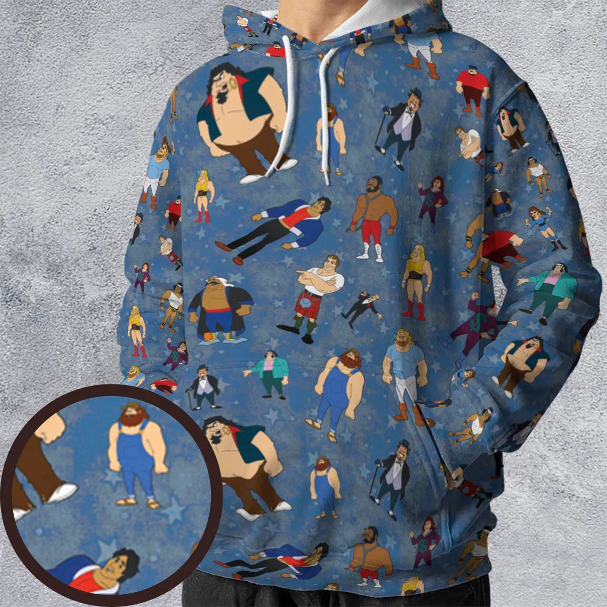 All-over Print Hoodie - T7ZSPNTN