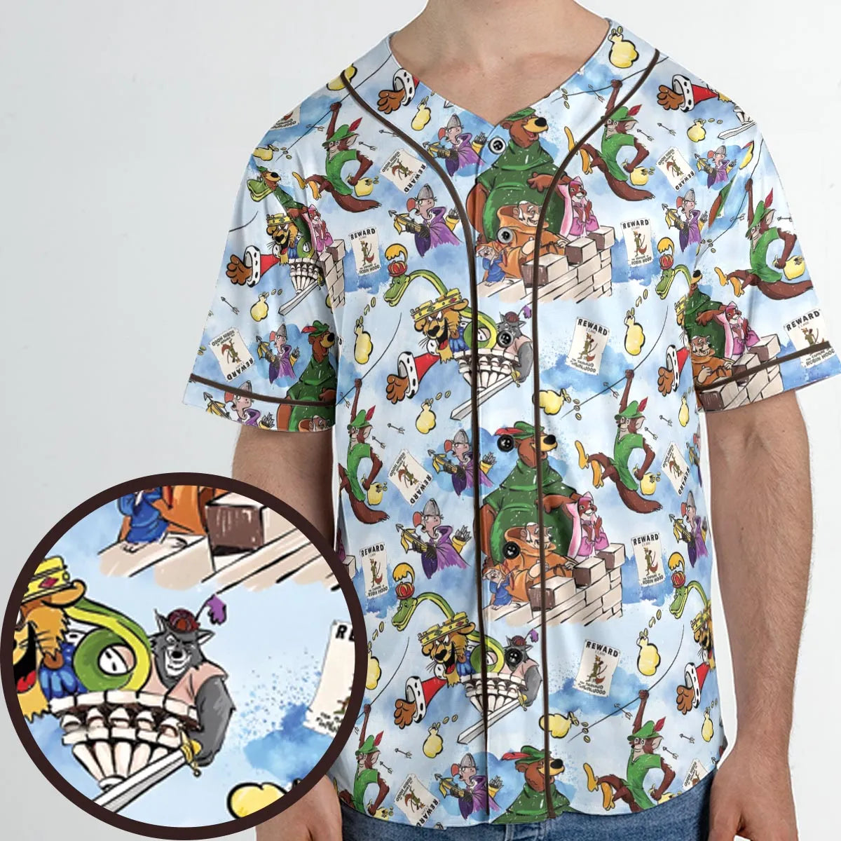 Unisex Baseball Jersey - JXA5NF2E