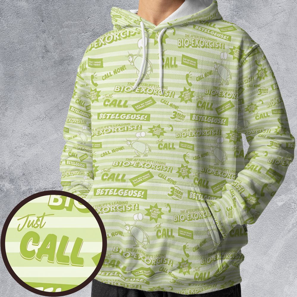 All-over Print Hoodie - E8LD8V7Y -  - 1