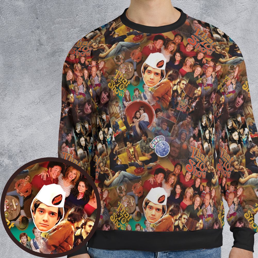 All-over Print Sweatshirt - QTTXWH4R -  - 1