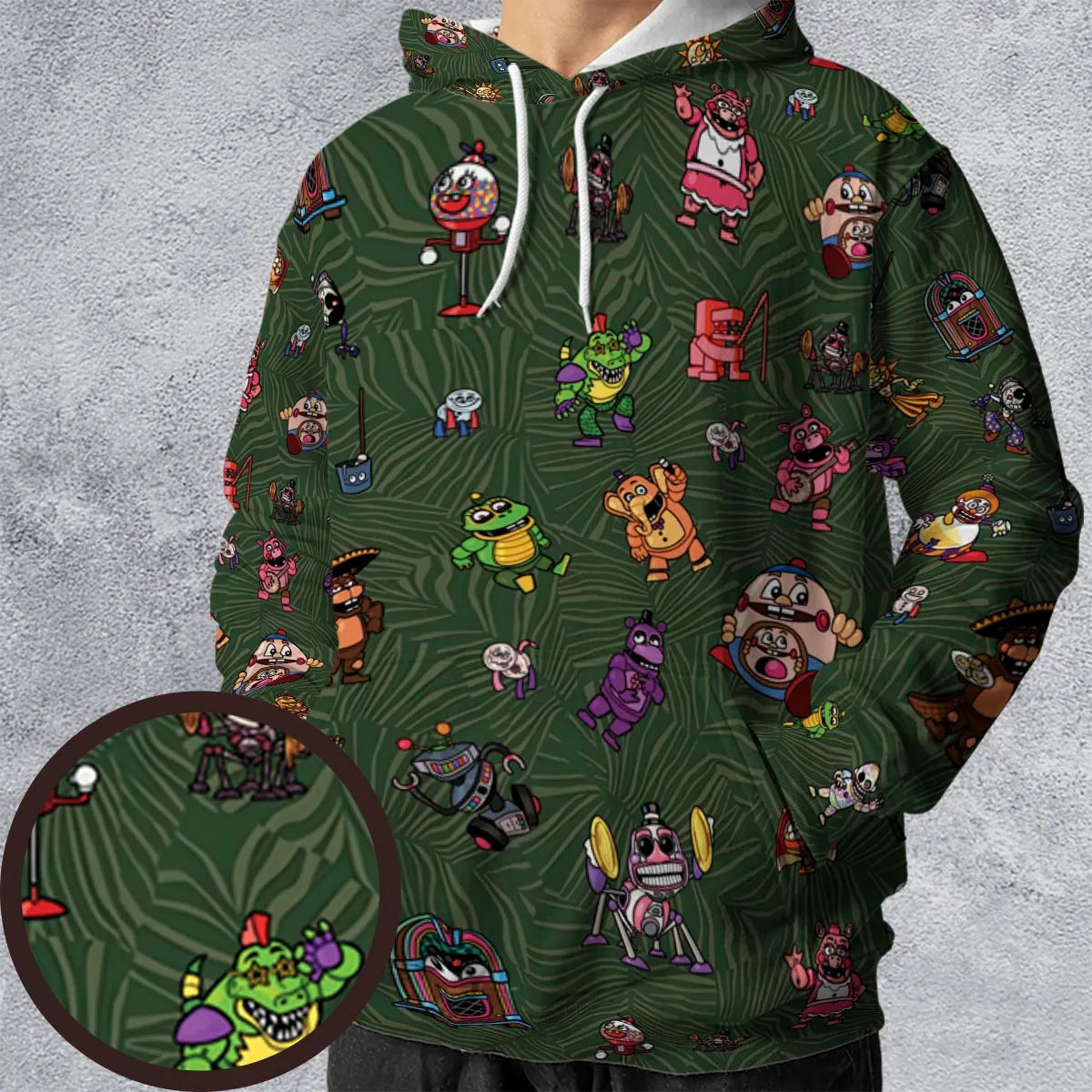 All-over Print Hoodie - KMNFQND3