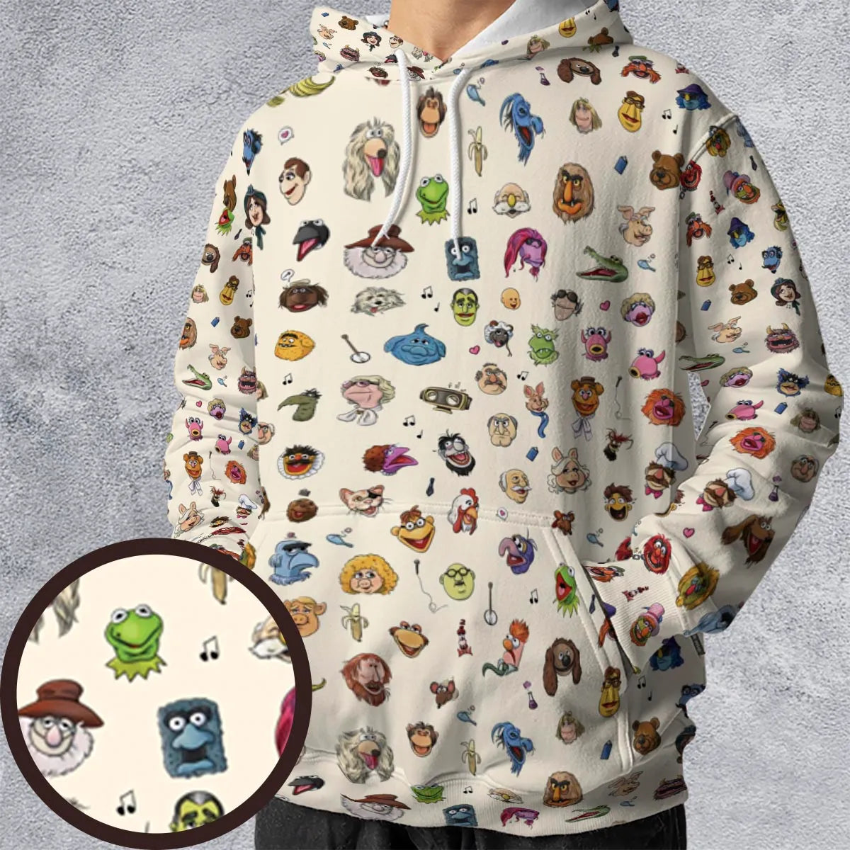All-over Print Hoodie - 482RB6PV