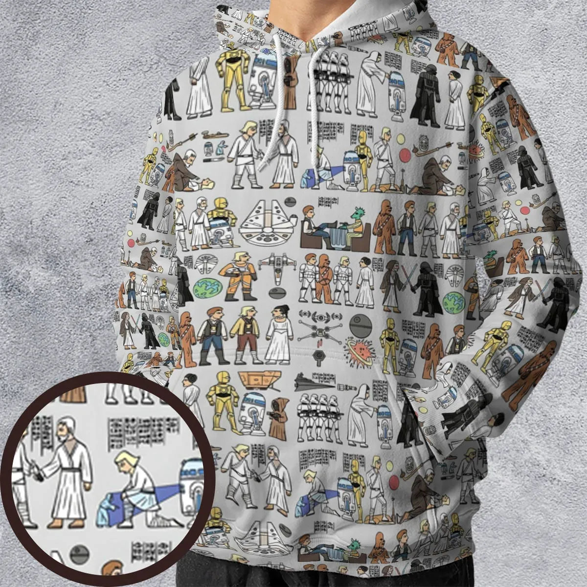 All-over Print Hoodie - 8ZF6MXK6
