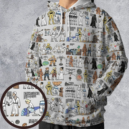 All-over Print Hoodie - 8ZF6MXK6