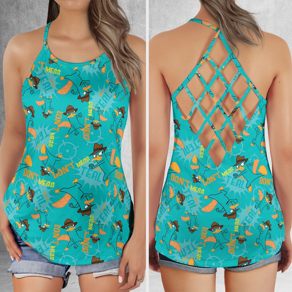 Criss Cross Tank Top - VVSHP7EF -  - 1